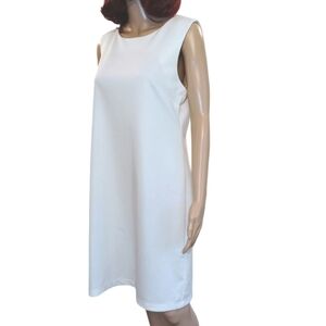 Grayson White Stretch Shift Dress